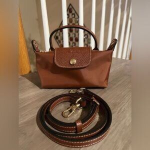 COPY - NWOT Longchamp Le Pliage Mini Top Handle Bag